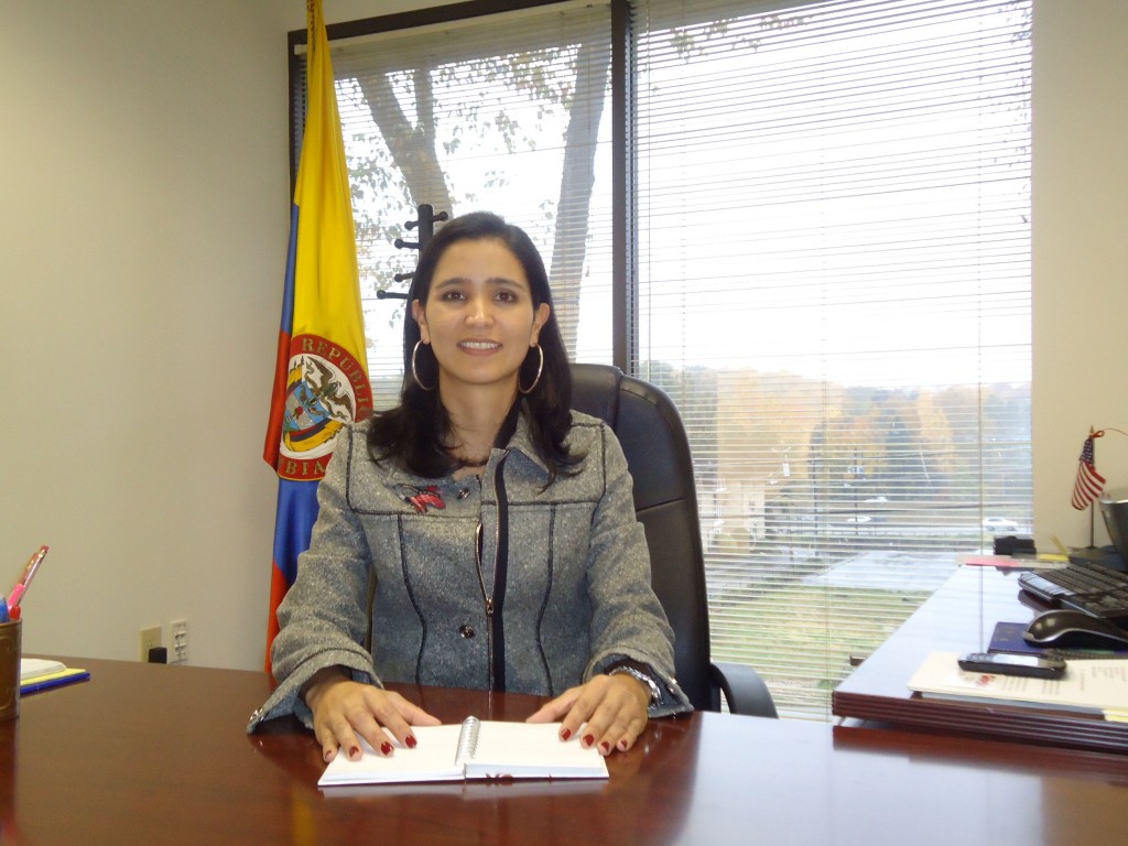 La nueva cónsul colombiana Ana Julieta Ruiz