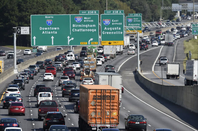El Departamento de Transporte de Georgia (Georgia DOT) anticipa un aumento en la congestión del tráfico en el área metropolitana de Atlanta