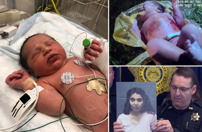 La niña, apodada Baby India, fue encontrado con vida. La policía dice que ahora está feliz y saludable.