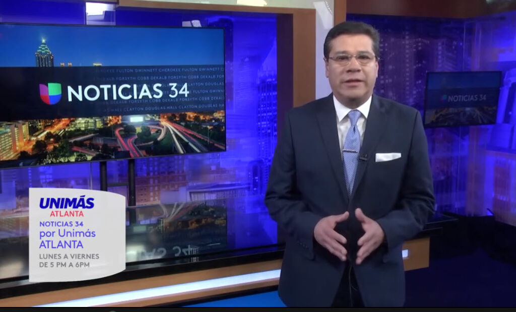 En Atlanta, la audiencia de UniMás 34 tendrán a Jorge Buzo como conductor del noticiero.