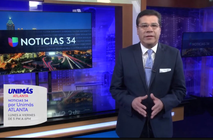 En Atlanta, la audiencia de UniMás 34 tendrán a Jorge Buzo como conductor del noticiero.