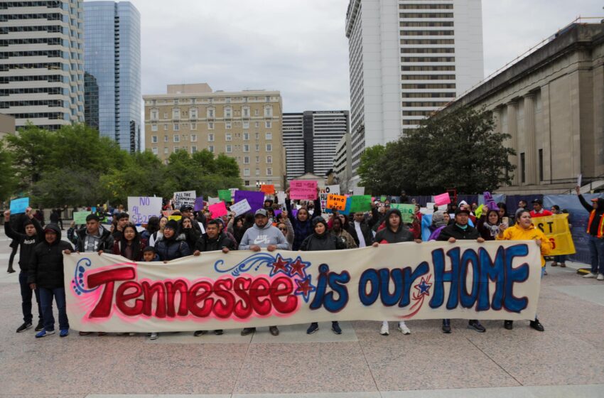 Las leyes antiinmigrantes están surgiendo en todo el pais y Tenesí no es la excepción. Foto: Tennessee Immigrant & Refugee Rights Coalition (TIRRC).