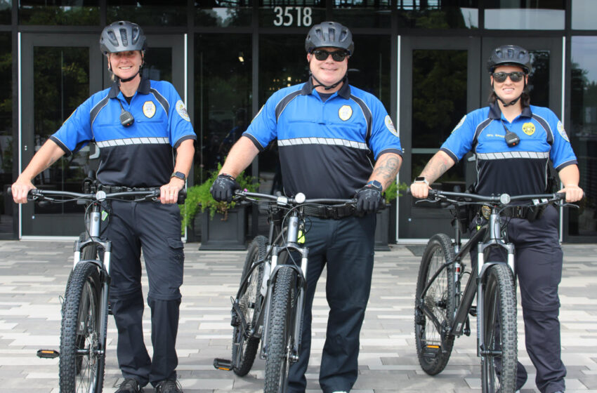  El Departamento de Policía de Chamblee lanza una nueva unidad de patrulla en Bicicleta